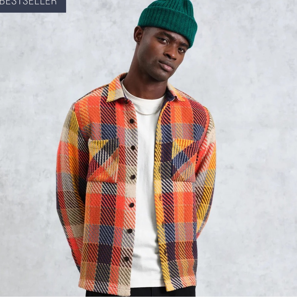 WAX London Plaid Shacket